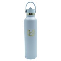 Hydro Flask 24 Oz Straw Cap Water Bottle Surf (blue) u-state engraved